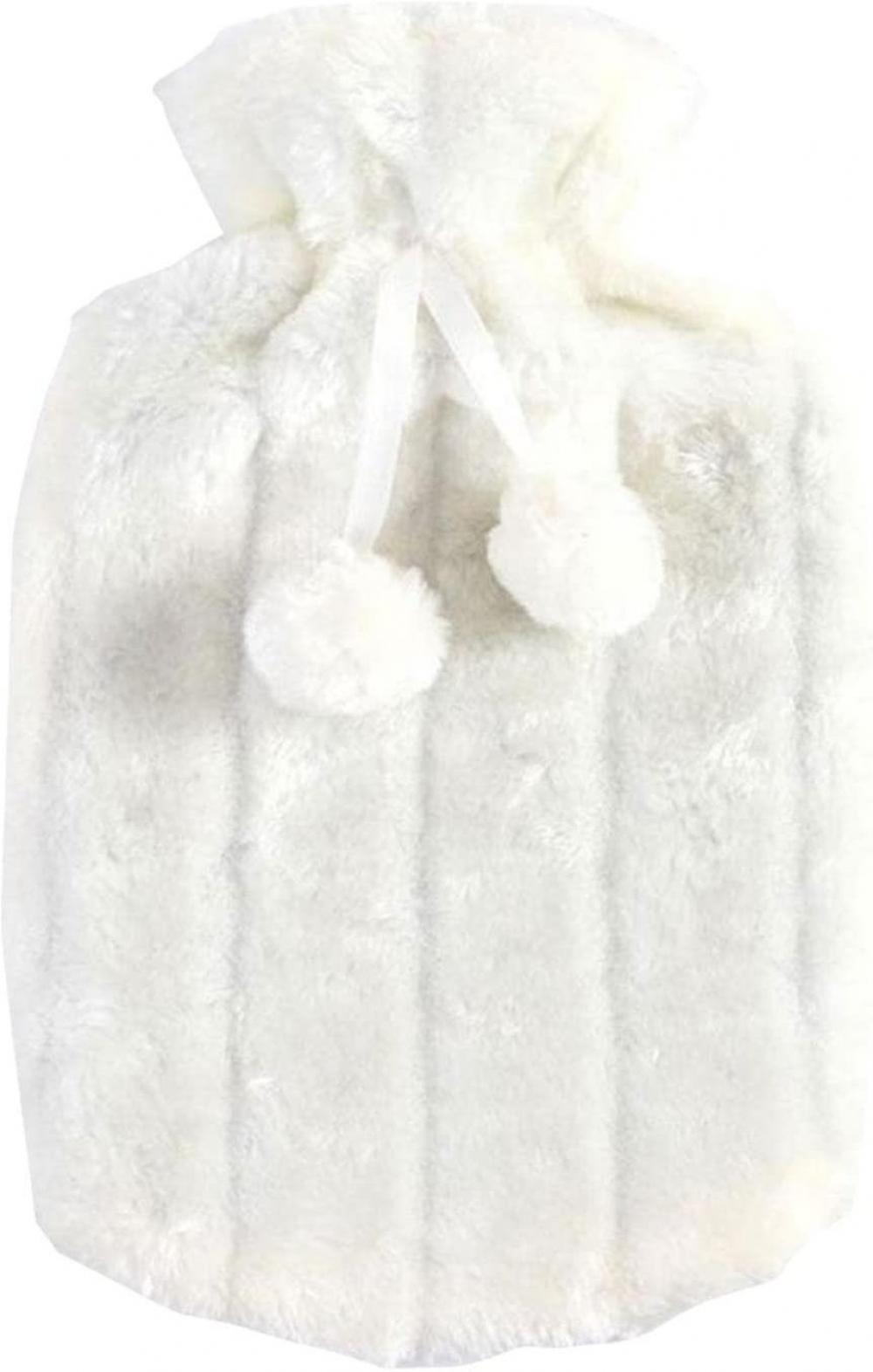 2l Hot Water Bottle Cover white