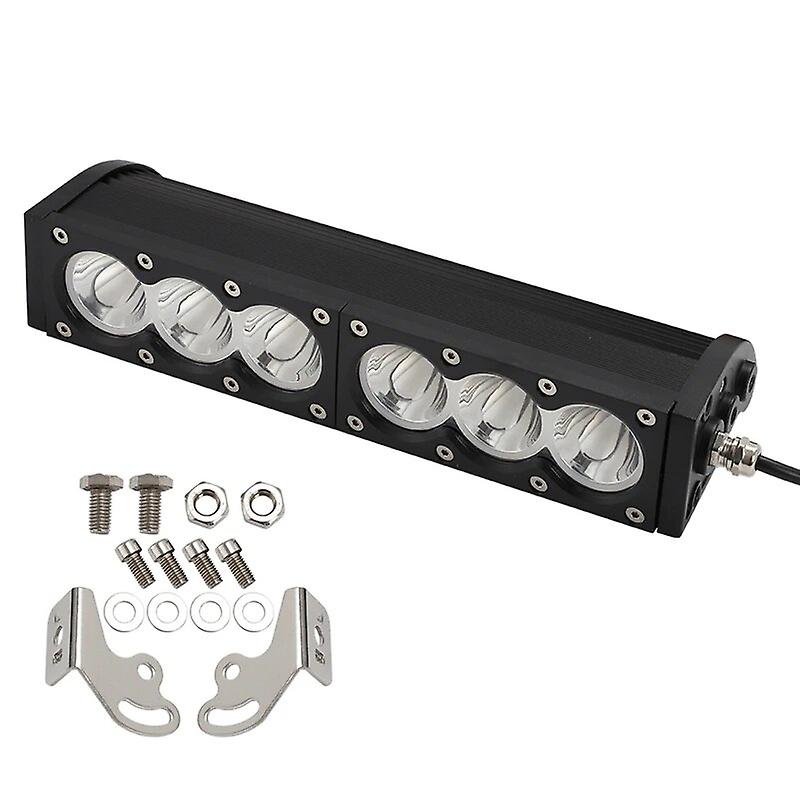 Redkid Kit de support de barre lumineuse à LED 11 » Grille avant 60w Barre de lampe avant 6000k 3000