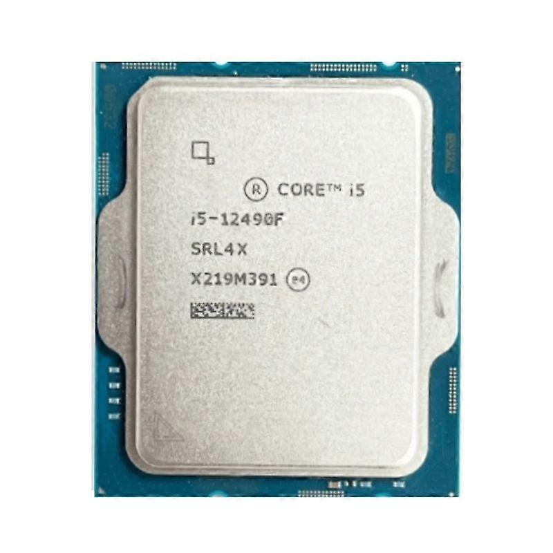 Core i5-12490F CPU - Socket LGA 1700 6 Cores 12 Threads 4.0GHz 18MB L3 Cache 65W.
