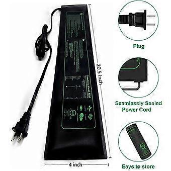 Plant Heating Mat with Thermostat for Seedlings, Pets and Reptiles,7W Heating Mat for Germination and Temperature Regulation, Safe and Durable,10cm*52