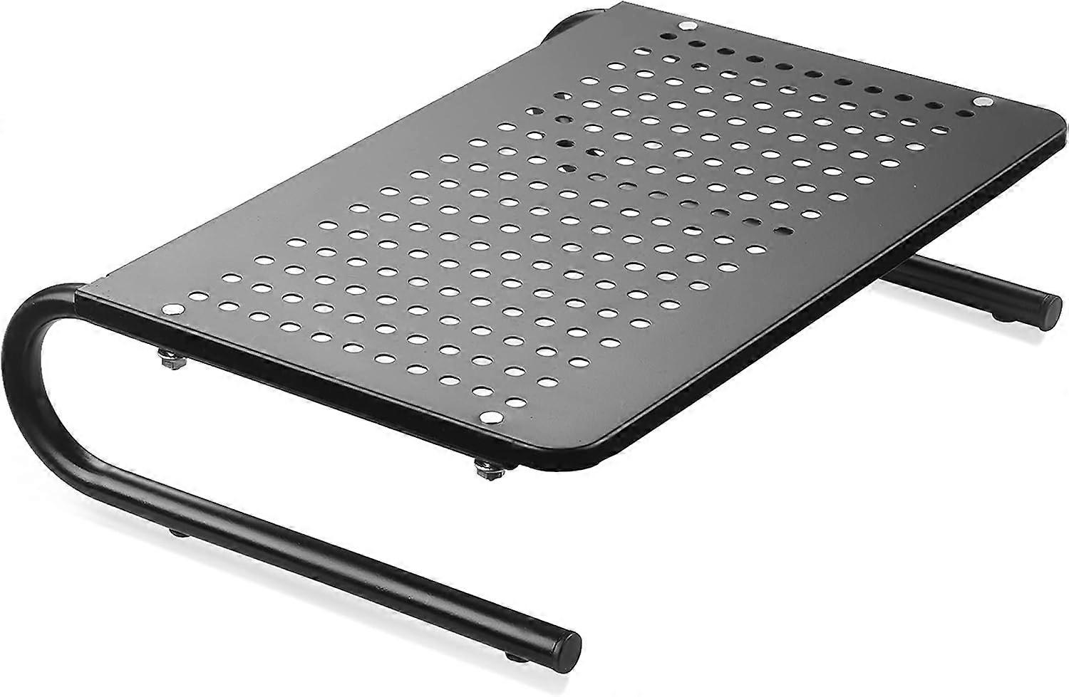 Monitor Stand Riser, Metal Screen Riser Stand for Laptop, Computer, Printer and All Flat Screens, PC Stand with Vented Platform