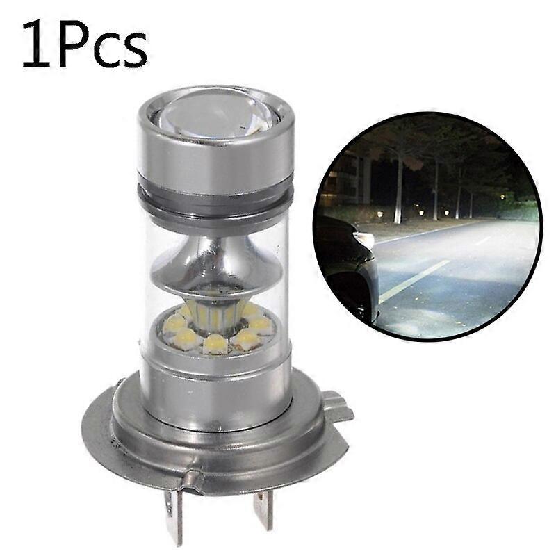 Yleiskäyttöinen auton LED-lamppu H7 3030 20 LED-signaali Käännä peruutusjarru Pysäköinti Tail DRL ja sumuvalot 1 / 2kpl Auton lisävarusteet