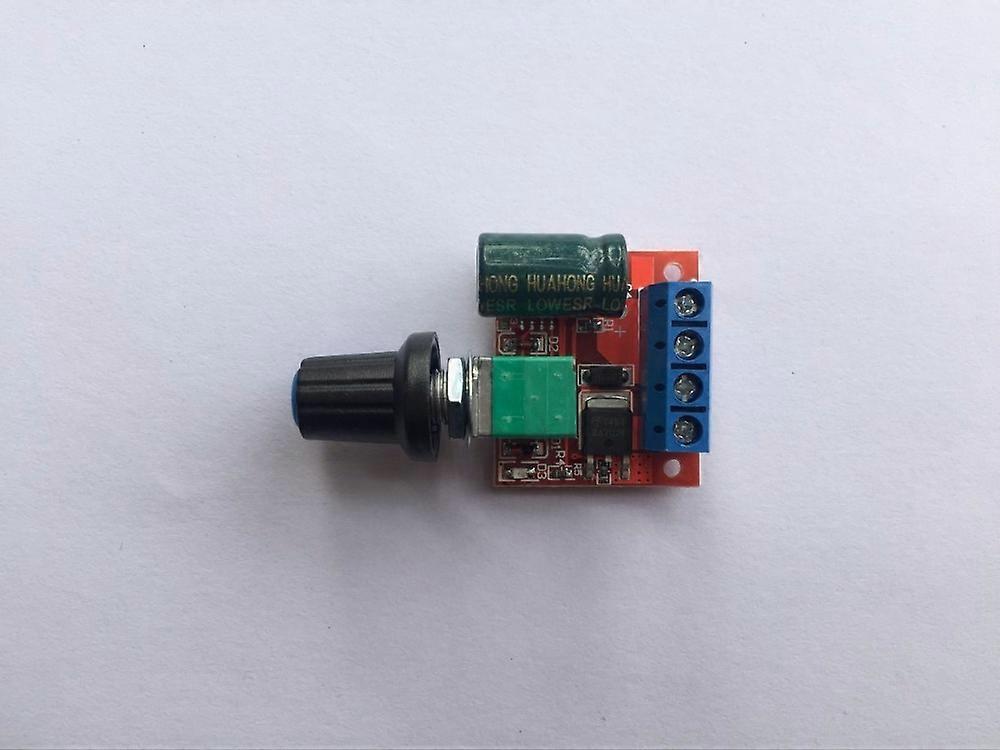 4.5V 35V 5A 90W DC Mini PWM Motor Speed Controller Speed Regulator Module Panel Adjustable Switch 12V 24V 4.5