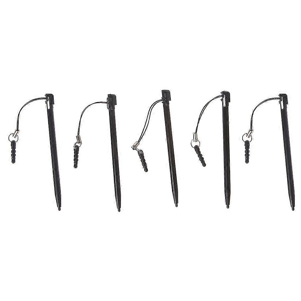 Resistive For Touch Screen Stylus Hard Tip Pen With Dust Plug Rope For Pos Pda M