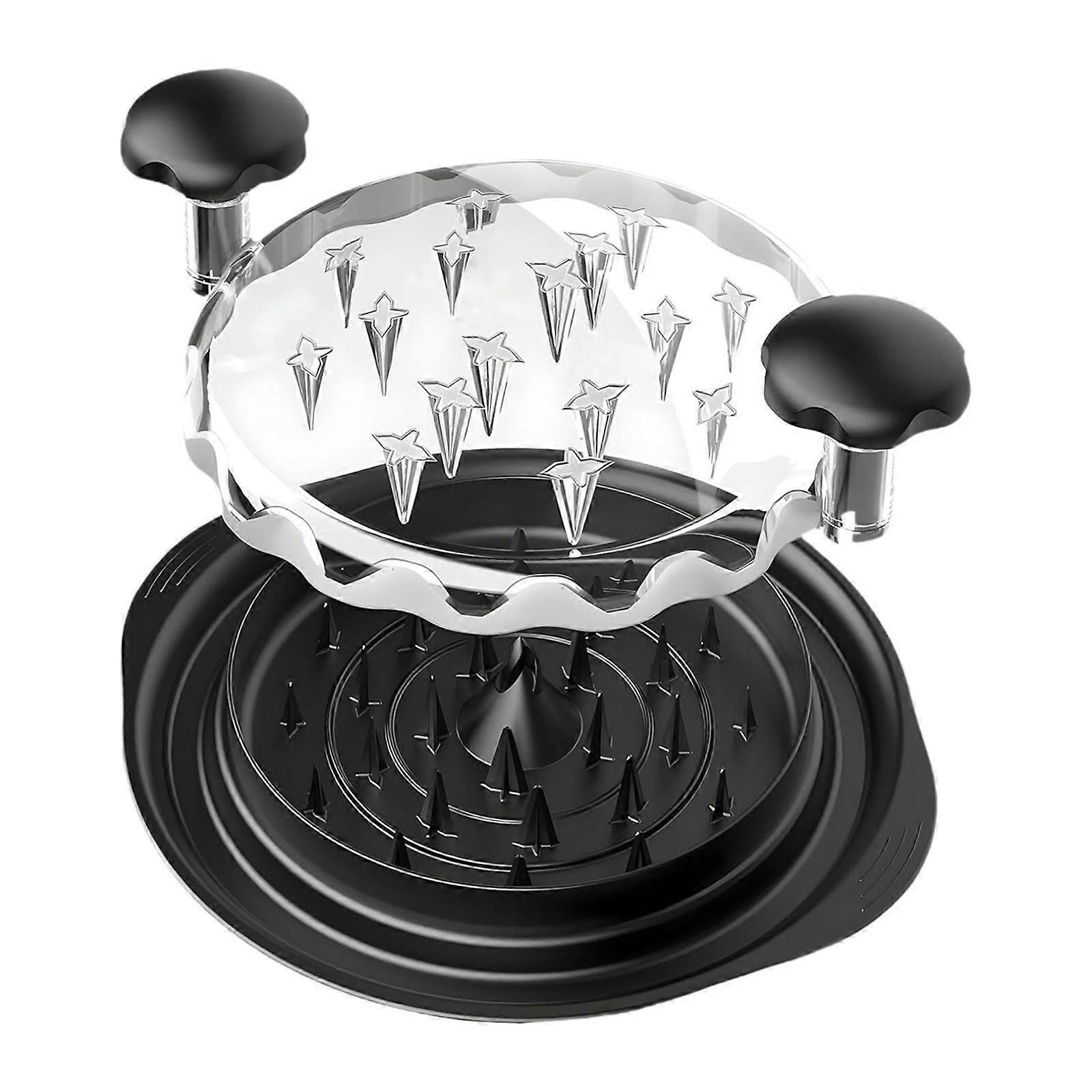 Chicken Shredder Multifunction Meat Shredder Machine for Pulled Beef Chicken Black