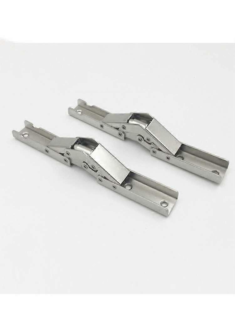 10pcsステンレス鋼90度折りたたみ棚ヒンジ隠しブラケットテーブルサポートヒンジ家具アクセサリー折りたたみ棚