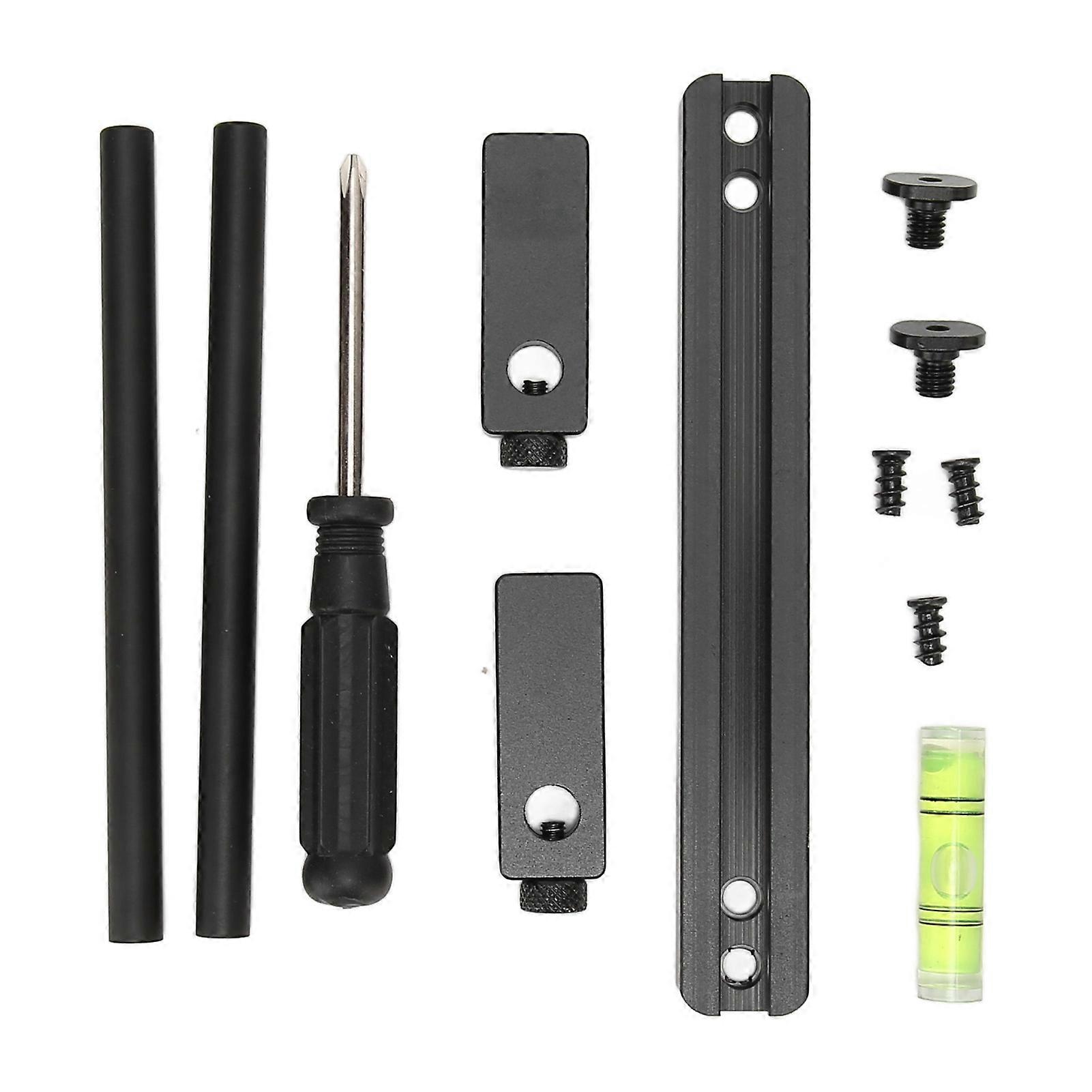 GPU Support Bracket Sliding Base Prevent Slipping Height Adjust Aluminium Alloy GPU Holder for ATX 128mm / 5in