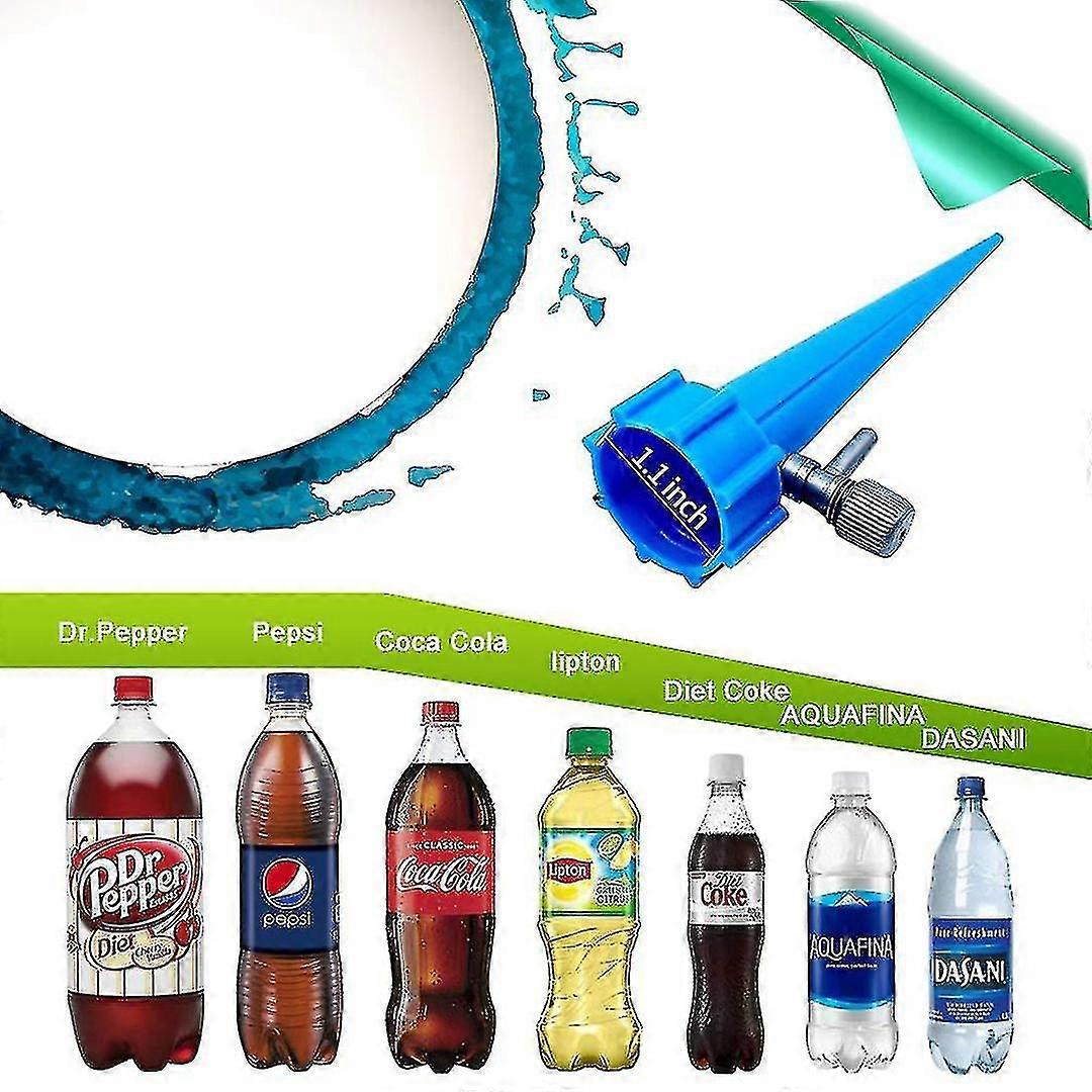 12-pack växt automatisk vattningsanordning, självspiksystem med långsam se-kontrollventil, droppare