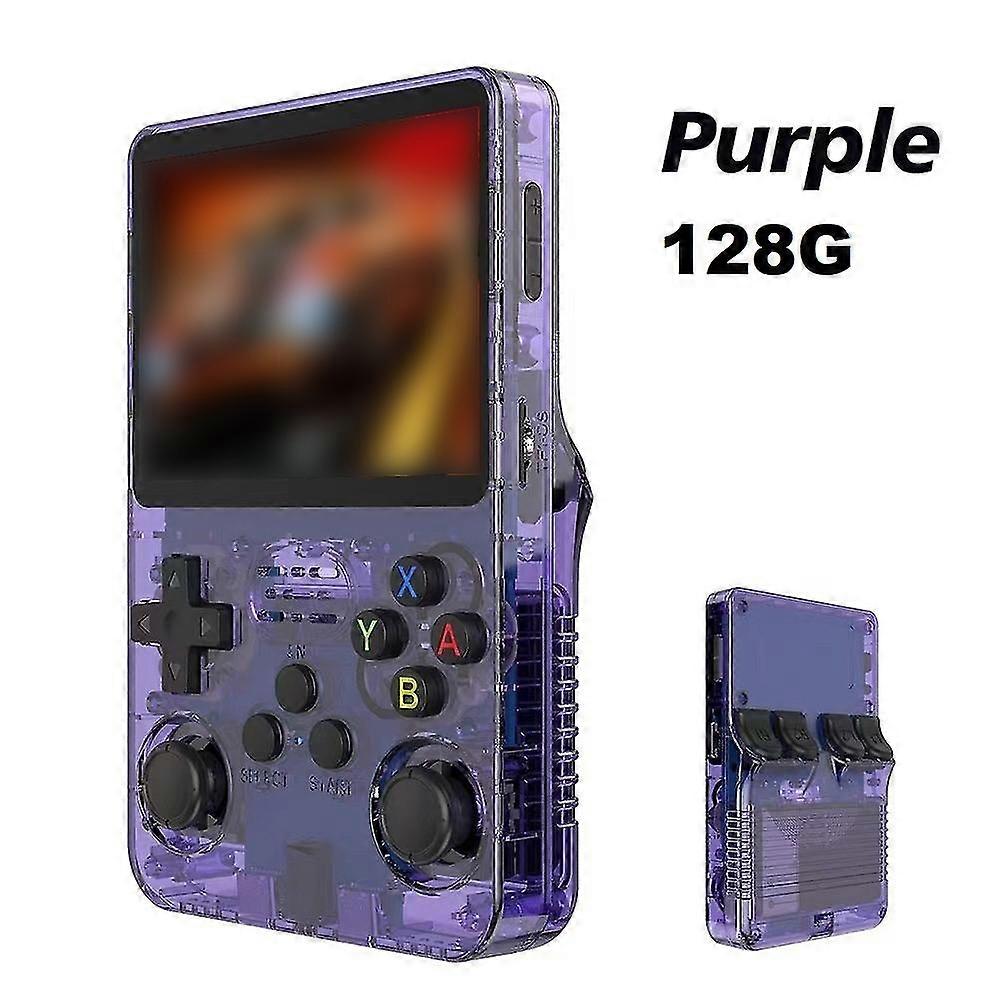 New R36s Retro Handheld Video Game Console Linux System 3.5 Inch Ips Screen Christmas Gifts