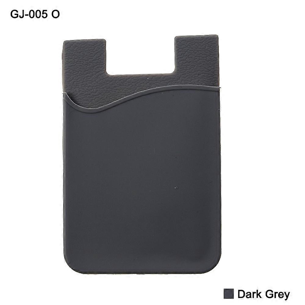 1Pc 3M 15 Colour Pocket Elastic Stretch Soft Silicone Card Holde Phone ID Credit Holder Sticker Universal Wallet Case Odorless