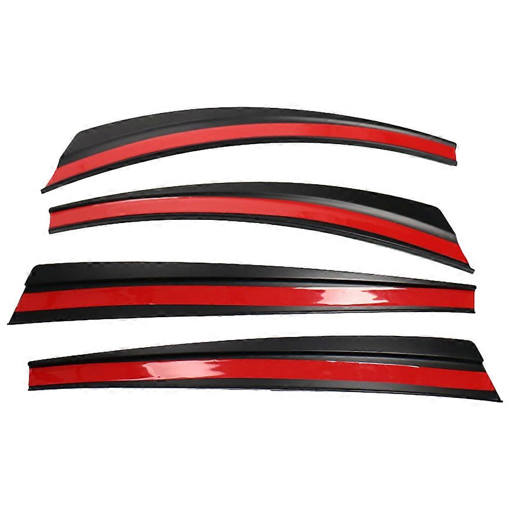 Front+Rear Car Wheel Eyebrow Mudguard Flap Splash for Model Y 2021 Black