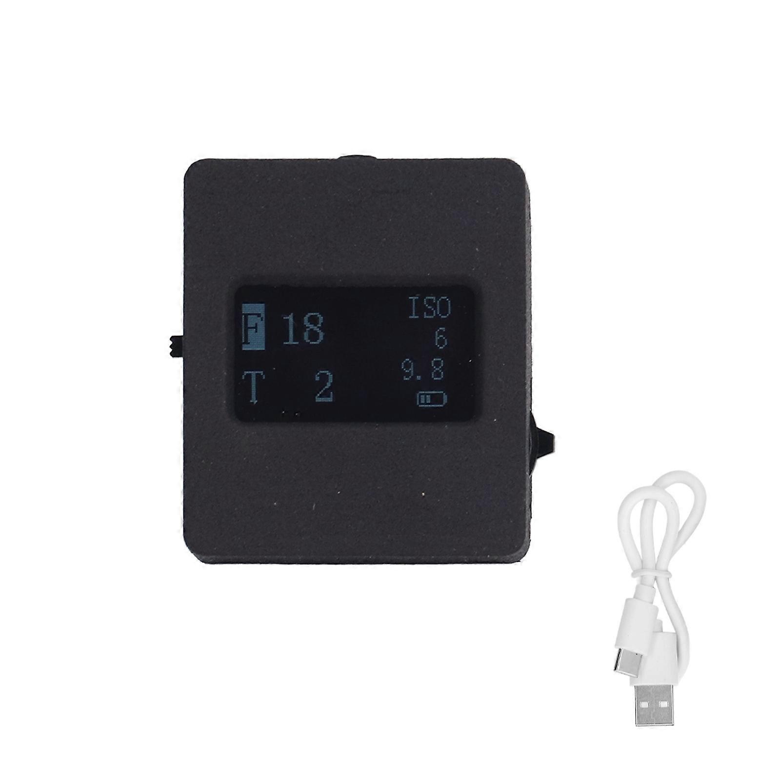 Light Meter Cold Hot Shoe Fixing Photography Top Reflection Photometer with USB Cable HY?201X