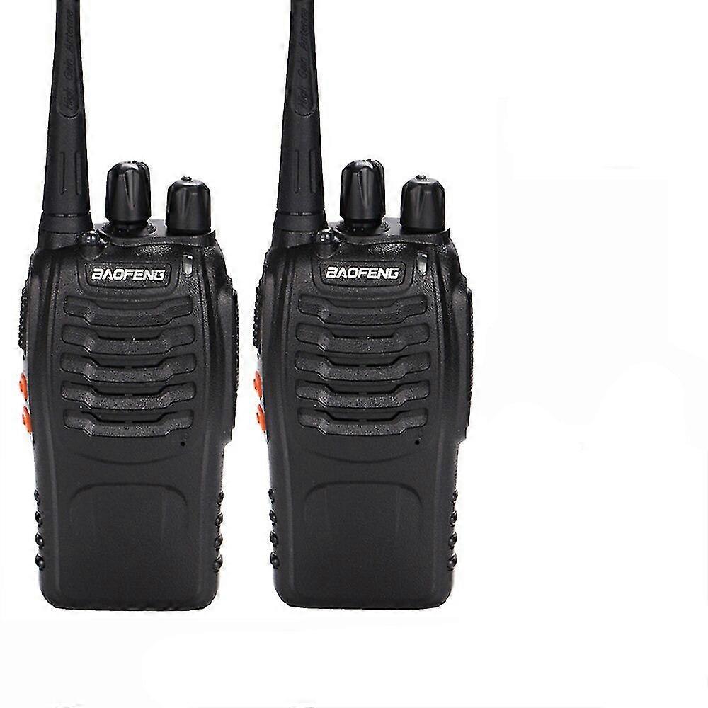 2PCS / مجموعة ووكي توكي محطة إذاعية محمولة bf888s comunicador الارسال جهاز الإرسال والاستقبال ووكي توكي