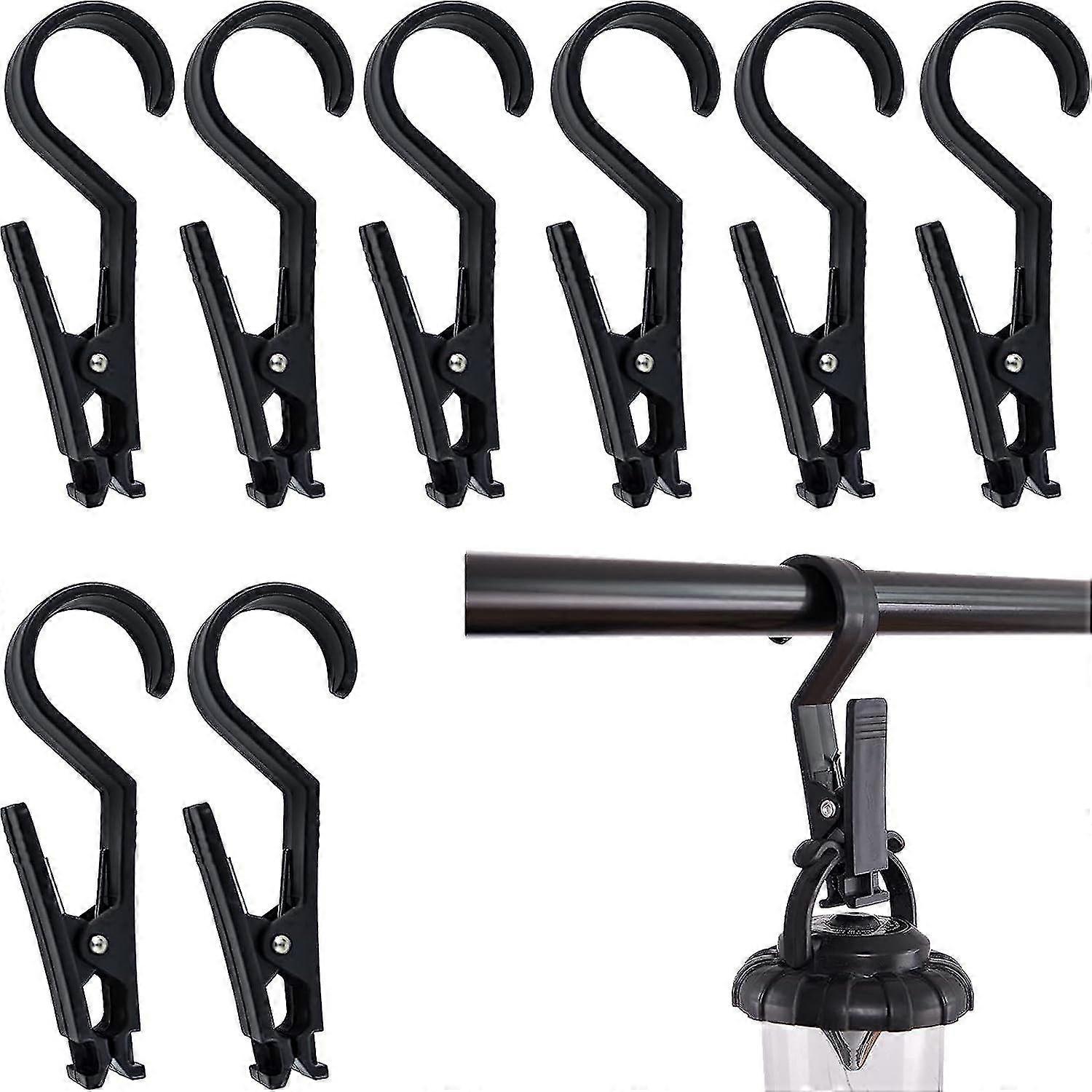 8 Pcs Tent Canopy Clip Hooks Multifunctional Tent Canopy Clip