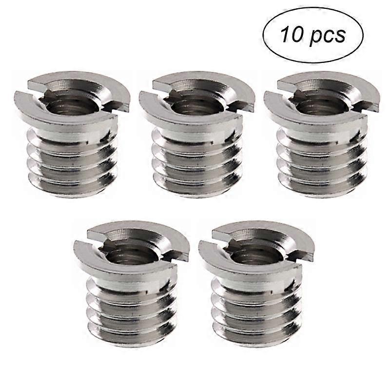14" to 38" Camera Tripod Thread Adapter Convert Nut Screw Adapter(10PCS)