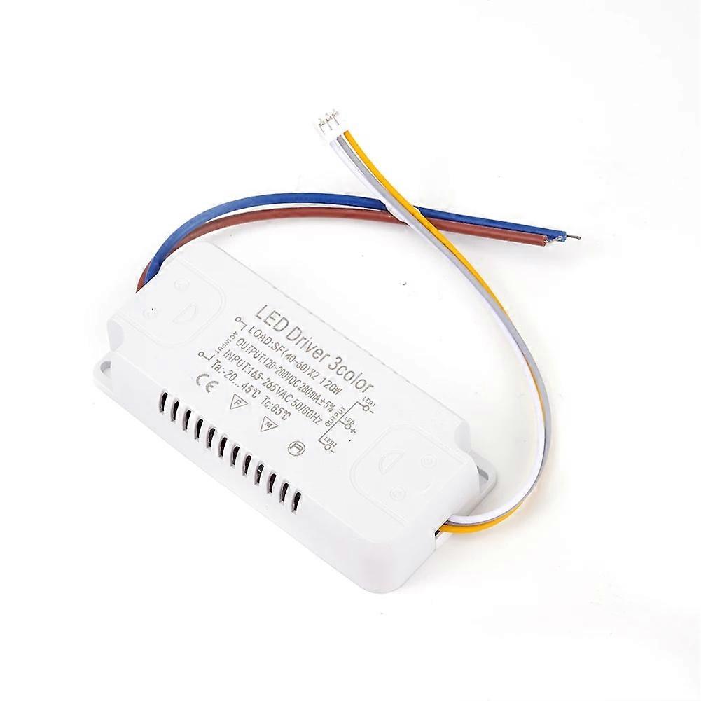 3 color LED Driver Non-Isolating Lighting Transformer 8-24W 20-40W 30-50W 40-60W 50-70W Power Supply Adapter