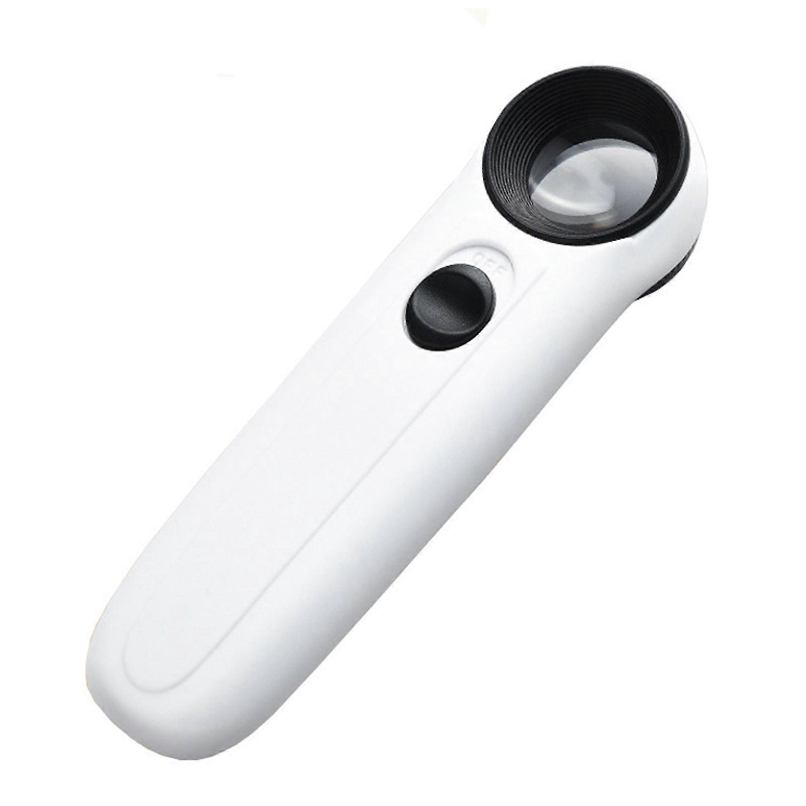 40x Magnifier with LED Light Multifunctional Jewelry Identification Tool for Elderly Use
