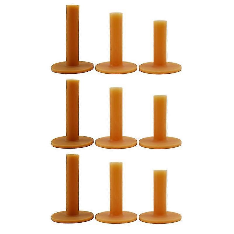 9 Piece Golf Tees Durable Tee Driving Ran 60/ 70/ 80 Mm