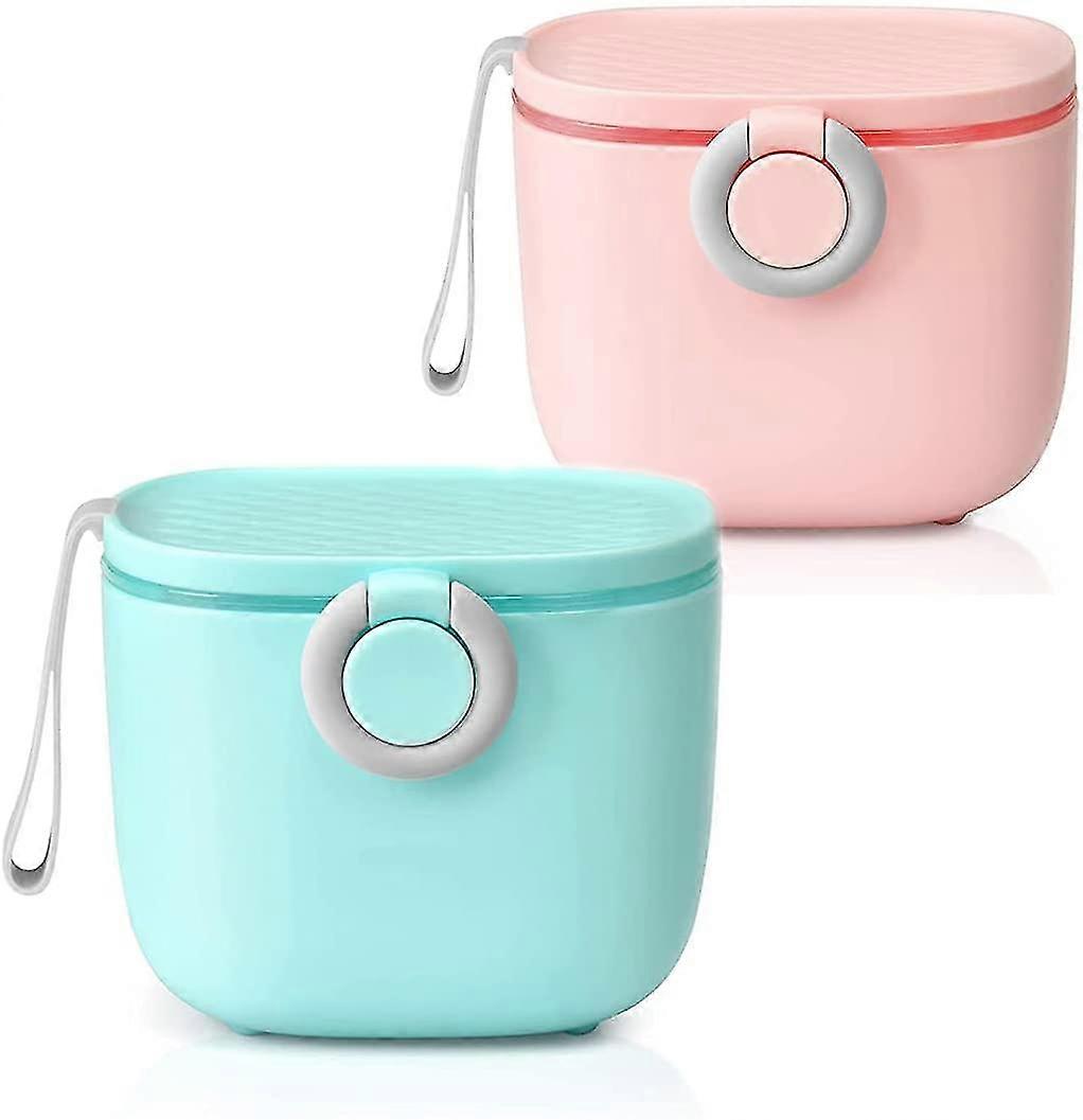Distributeur de lait en poudre, 2 pièces Distributeur de lait en poudre Boîte Distributeur de lait en poudre