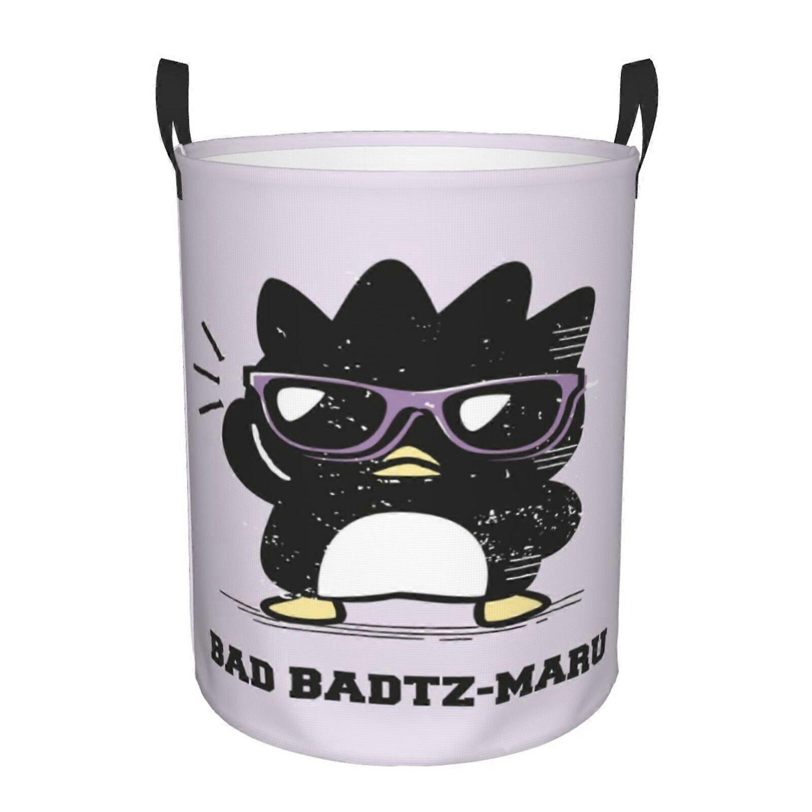 Cesto de Roupa Gráfica 3D Badtz Maru com Alça e SYS27698