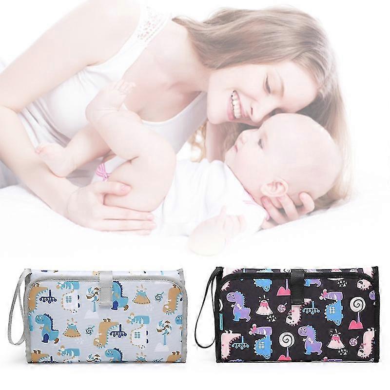 Baby Diaper Changing Mat Waterproof Portable Foldable Nappy Changing Pad Travel