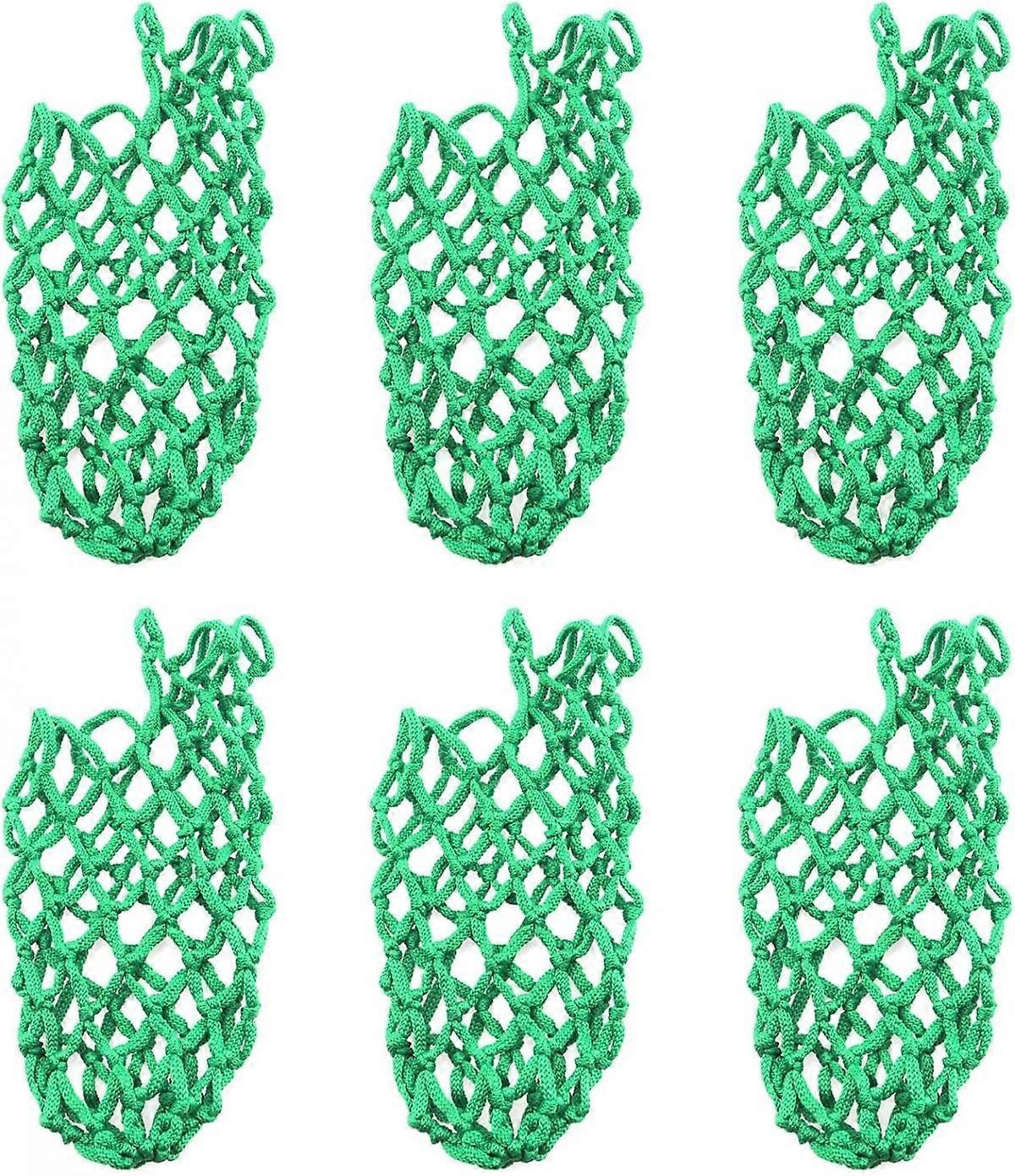 Billiards Net Pockets,6 Pcs/Set Pool Table Kit Accessories Billiards Net Bag Replacement Green Suitable for Billiards Pool Nets Accessories