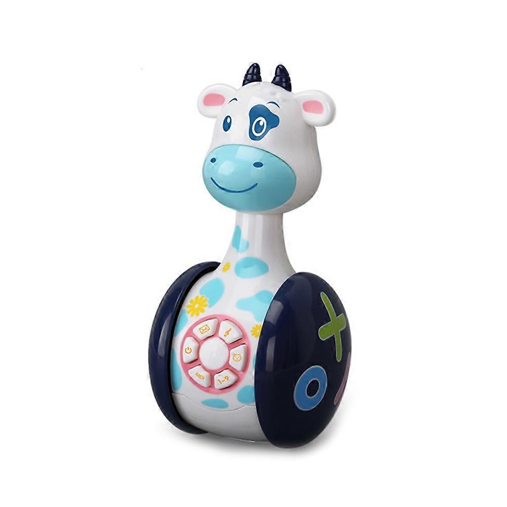 Animal Shape Slideable Tumbler Story Telling Machine Kids Interactive Sing Toy KAESI KAESI