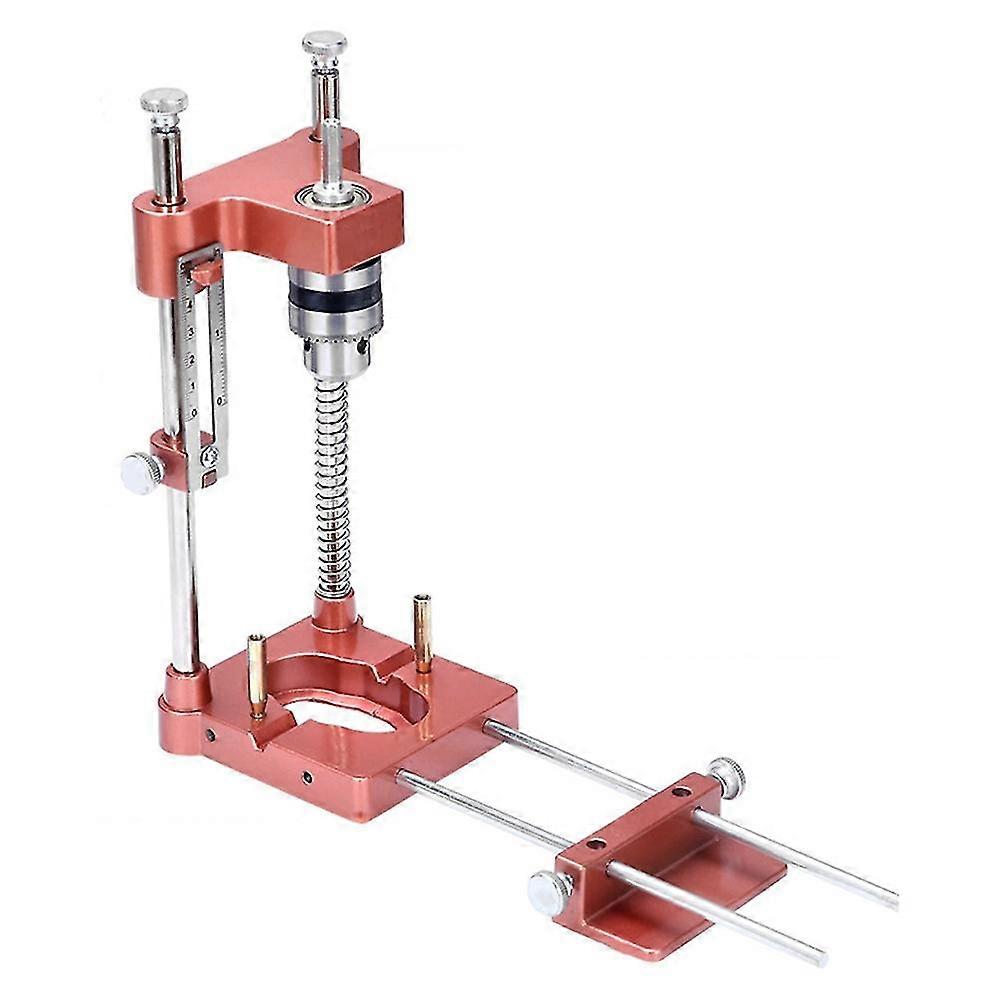 Drill Locator All Metal Punch Locator With Scale Adjustable Precision Drilling Locator Woodworking