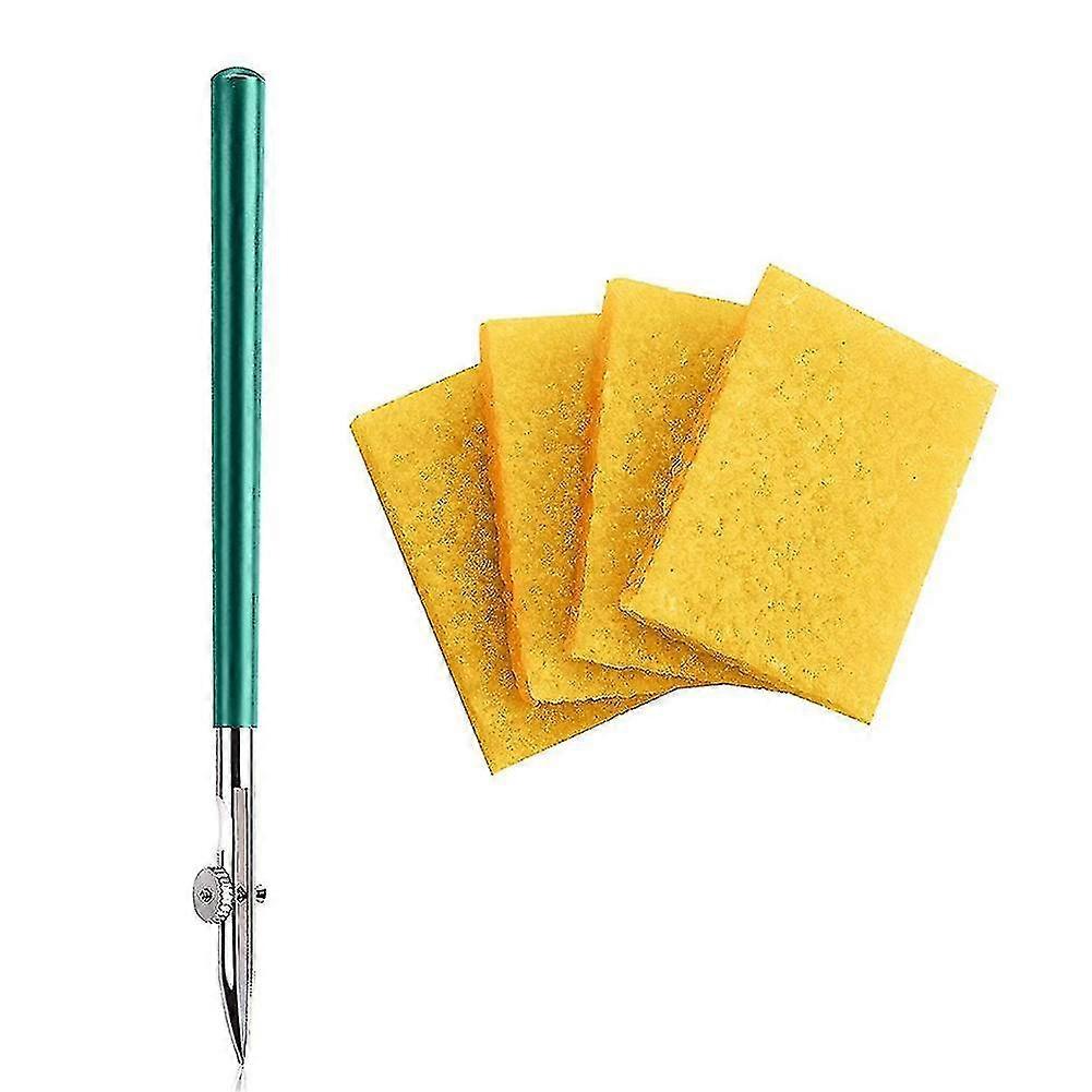 Art Ruling Pen Set, Masking Fluid Pen With 4 Pieces Glue Residue Eraser For Applying Masking Fluid (haoyi