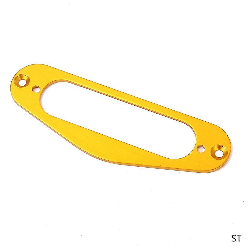 1x Electric Guitar Solid Pickup Mount Surround Aluminium Ring Frame Golden