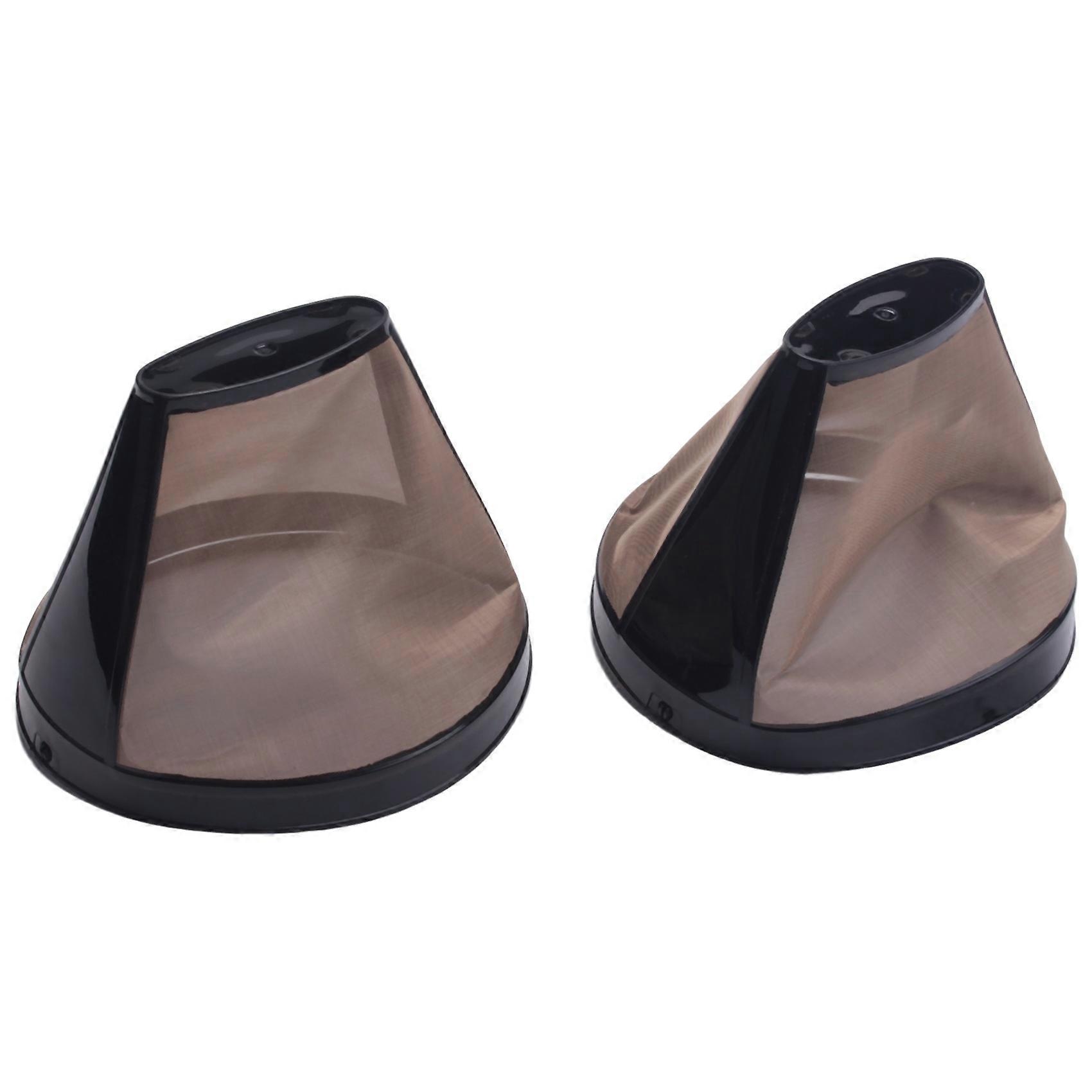 2PCS Reusable Cone Coffee Maker Filters for Ninja Coffee Bar Brewer Replacement Permanent Basket Fi