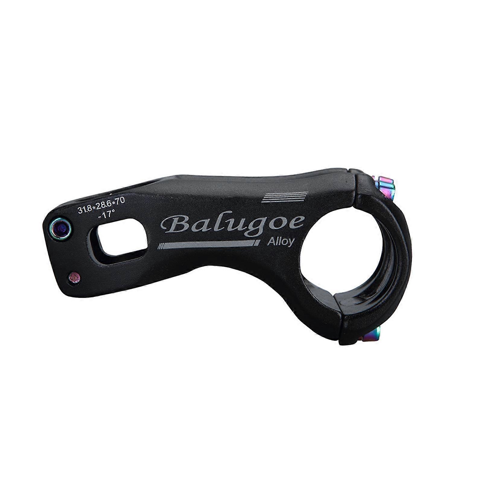 Kaesi BALUGOE Bicycle Stem Corrosion Resistance Installed Easily Matte Texture Fadeless Mountain Bike Short Handlebar Stem for Handlebar