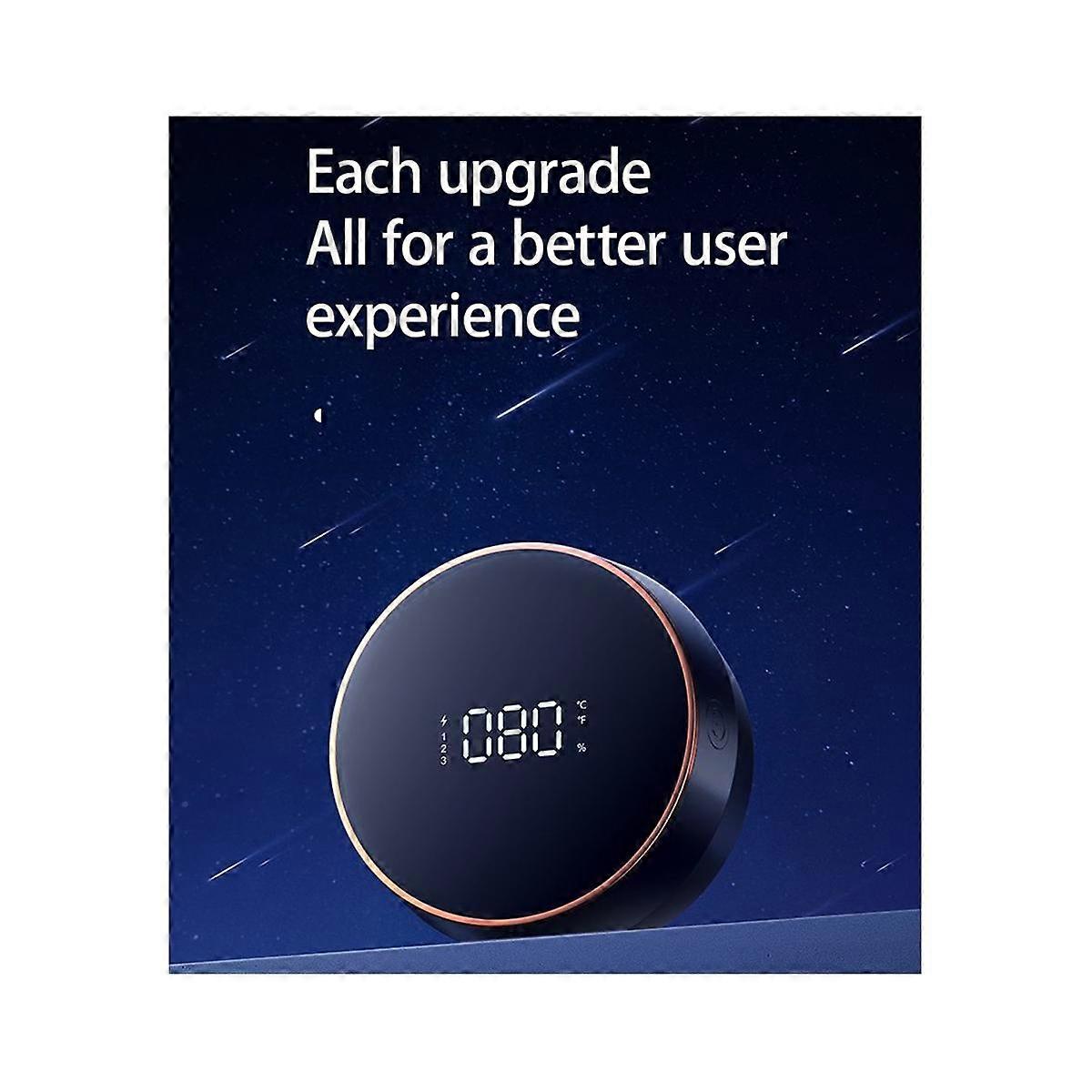 Touchless Automatic Sensor Soap Dispenser Foam Type-C Charging Smart Induction Hand Washer with Tem