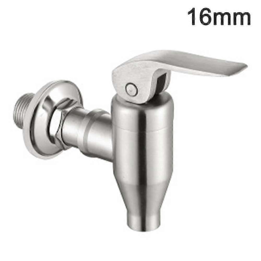 Reservekran for drikkedispenser i rustfritt stål (16 mm)