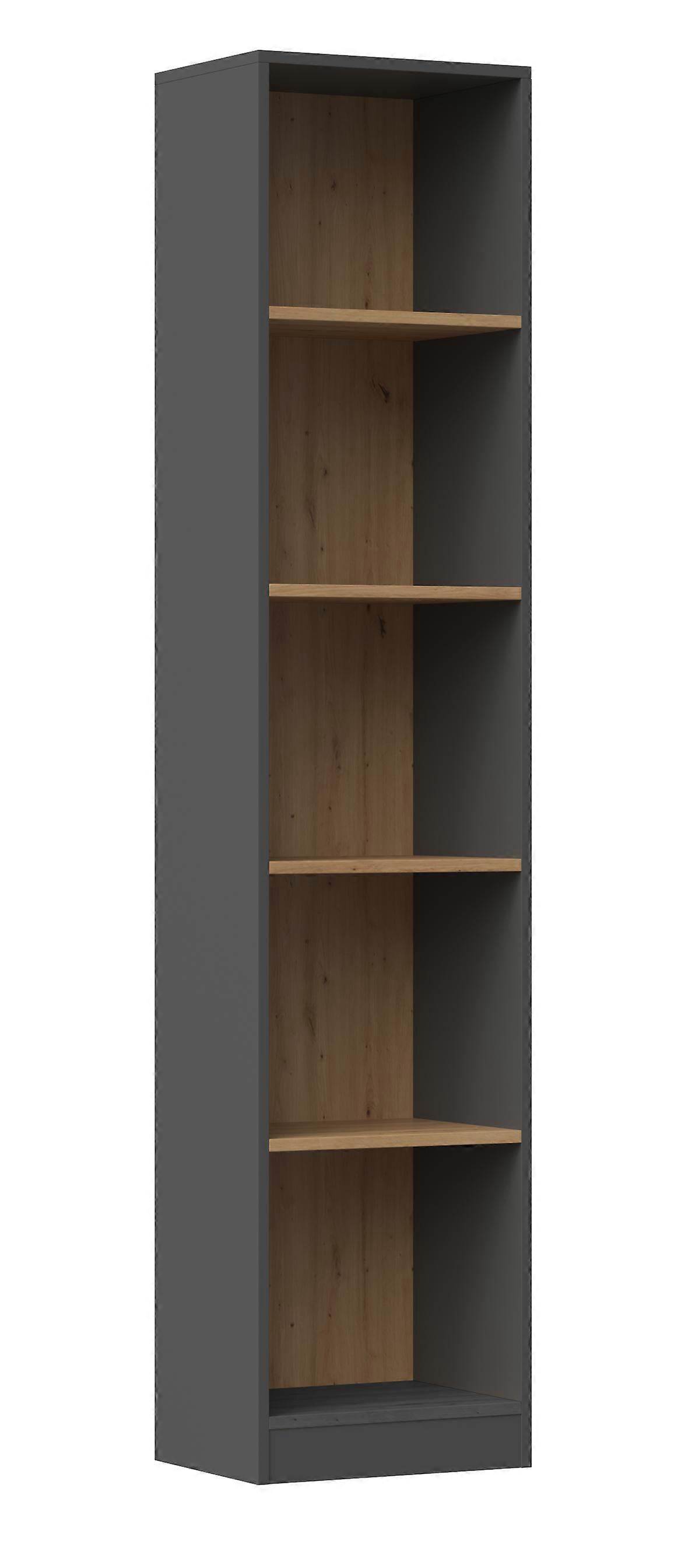 Bücherregal R40 40cm anthrazit Eiche Artisan