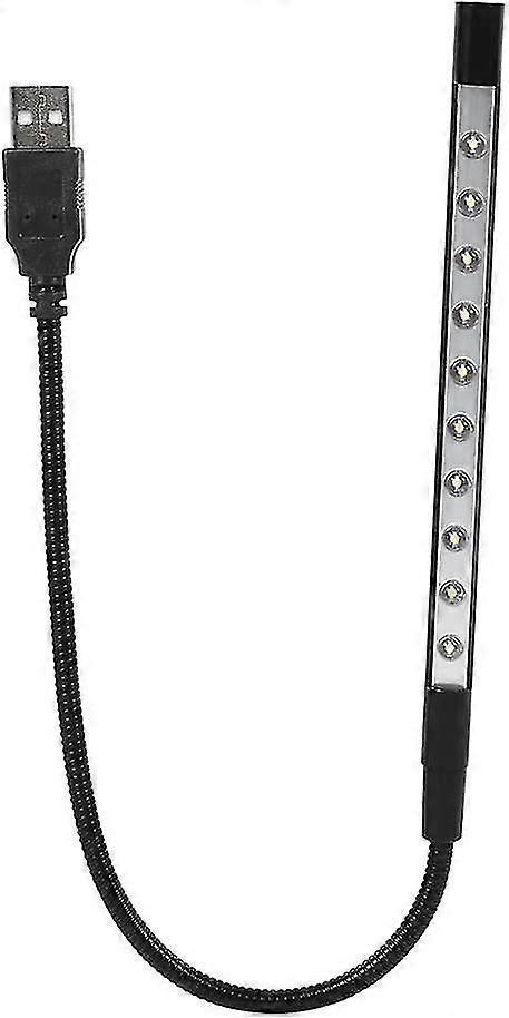 Mini Reading Light 10 Led Super Bright Reading Lights Usb Flexible Portable Travel Lamp For Reading Books