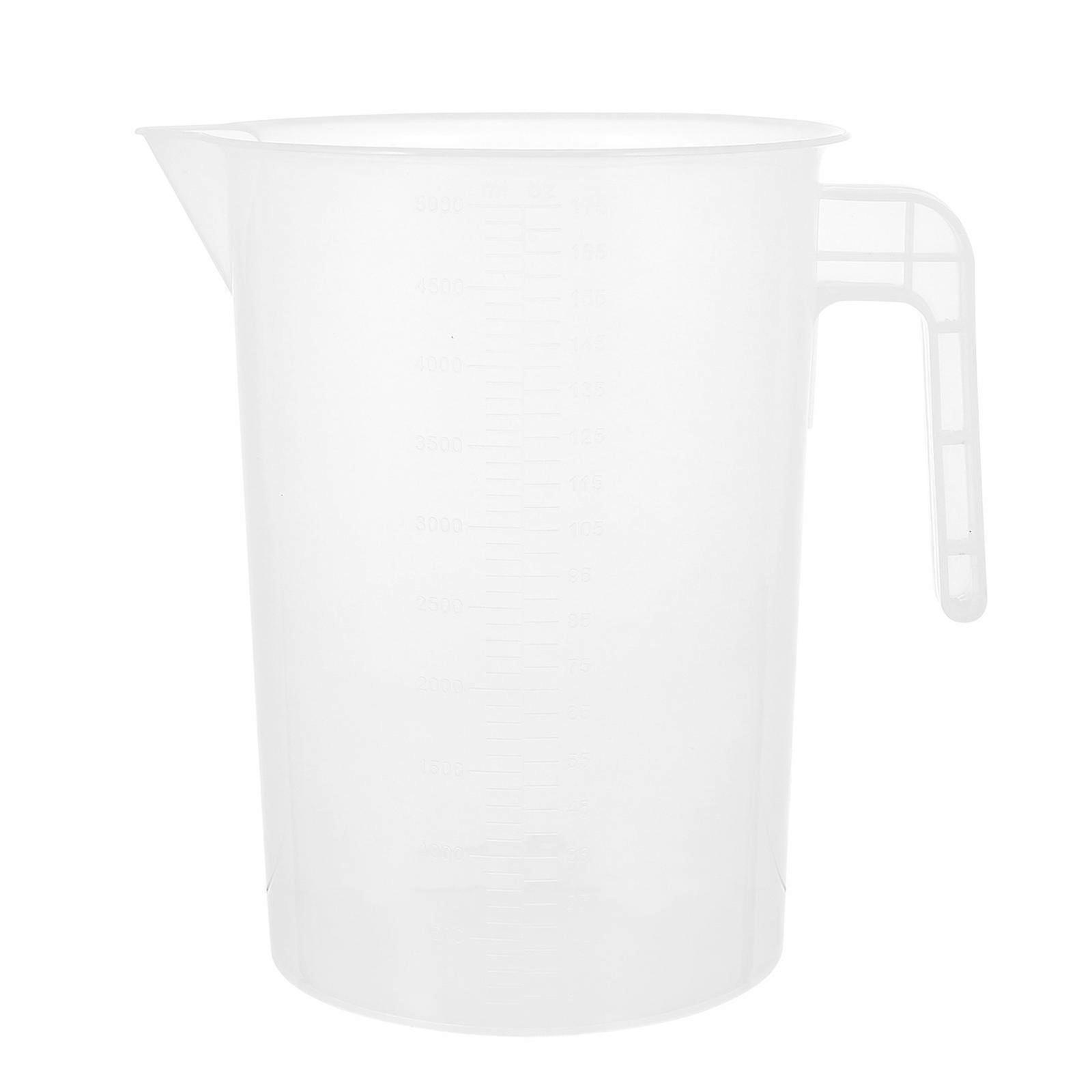 5000ml Measuring Glass Graduated Measuring Glass Plastic Measuring Cup