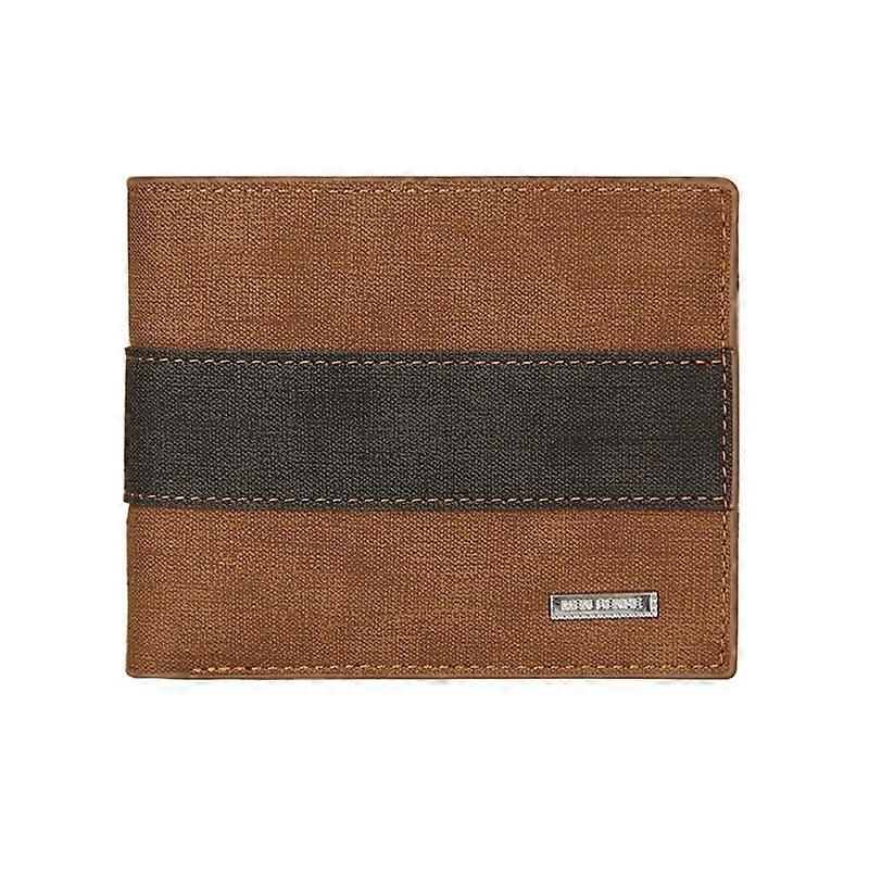 MenBense Large Capacity Short Multi-Card Matte Wallet