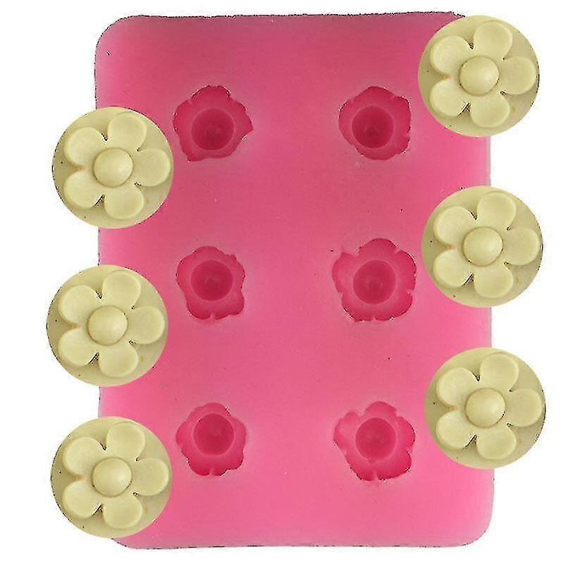the New 6-hole Flower-sd Mold - 2pcs