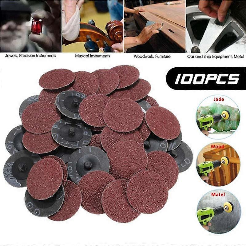 Sandpaper Round Shape Sanding Discs Hook Loop Sanding Paper Buffing Sheet Sandpaper Sander Polishing Pad