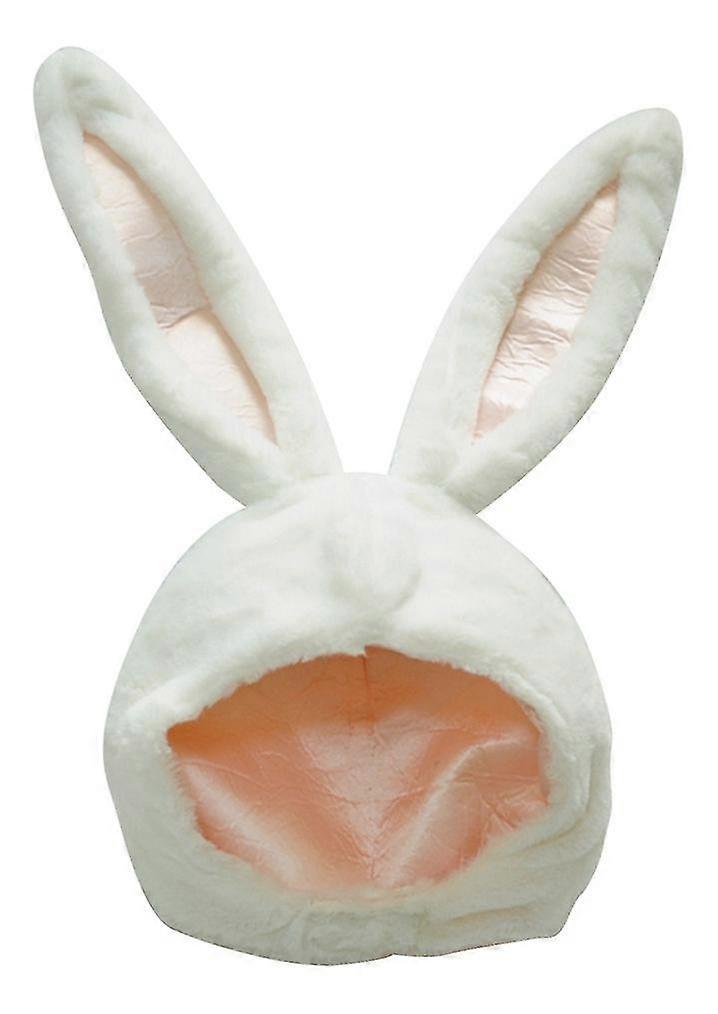 Rabbit Ear Hooded Mask Accessory (white) (1pcs)
