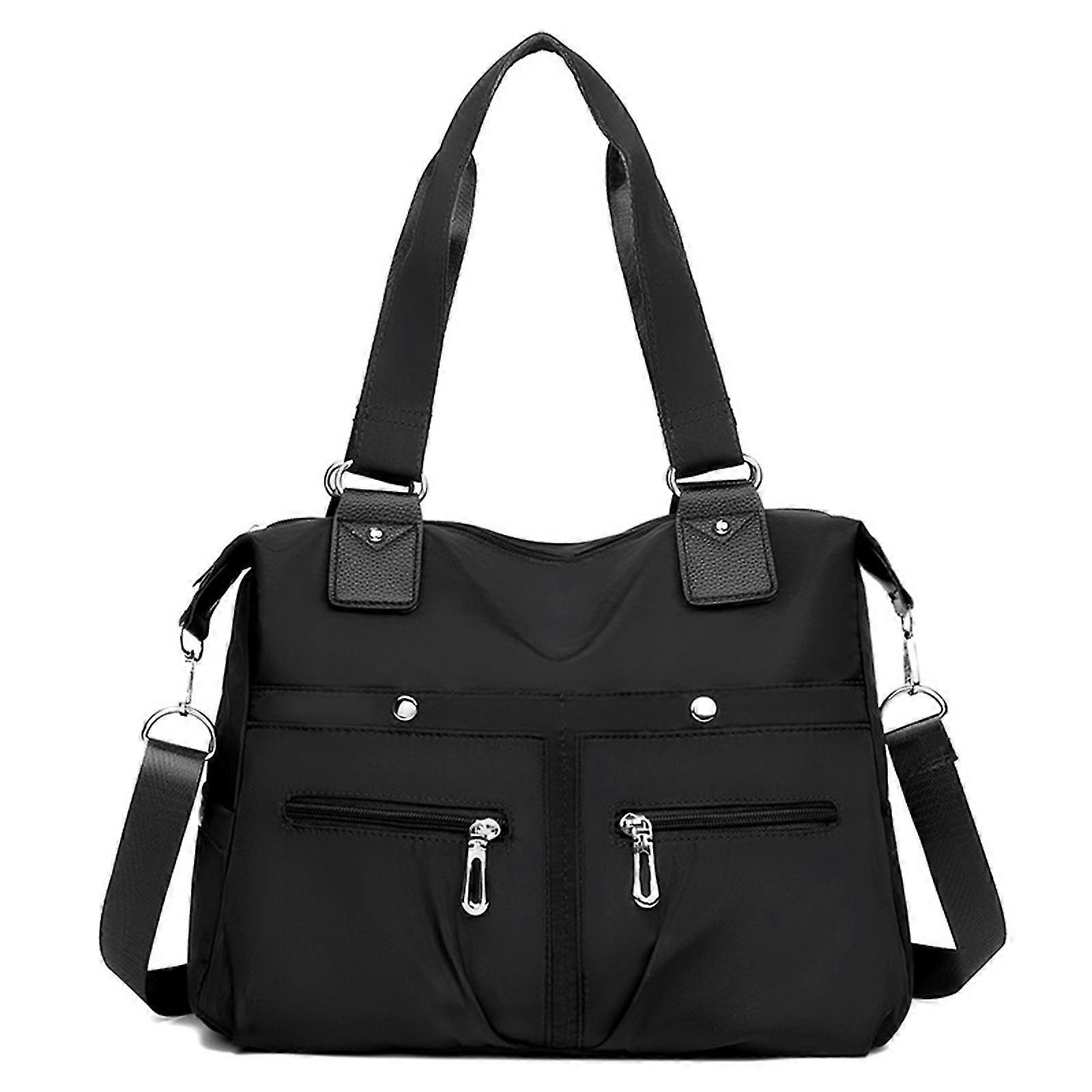 حقيبة يد نسائية متعددة الجيوب حقيبة كتف مقاومة للماء حقيبة سفر ذات سعة كبيرة 100٪ جديدة