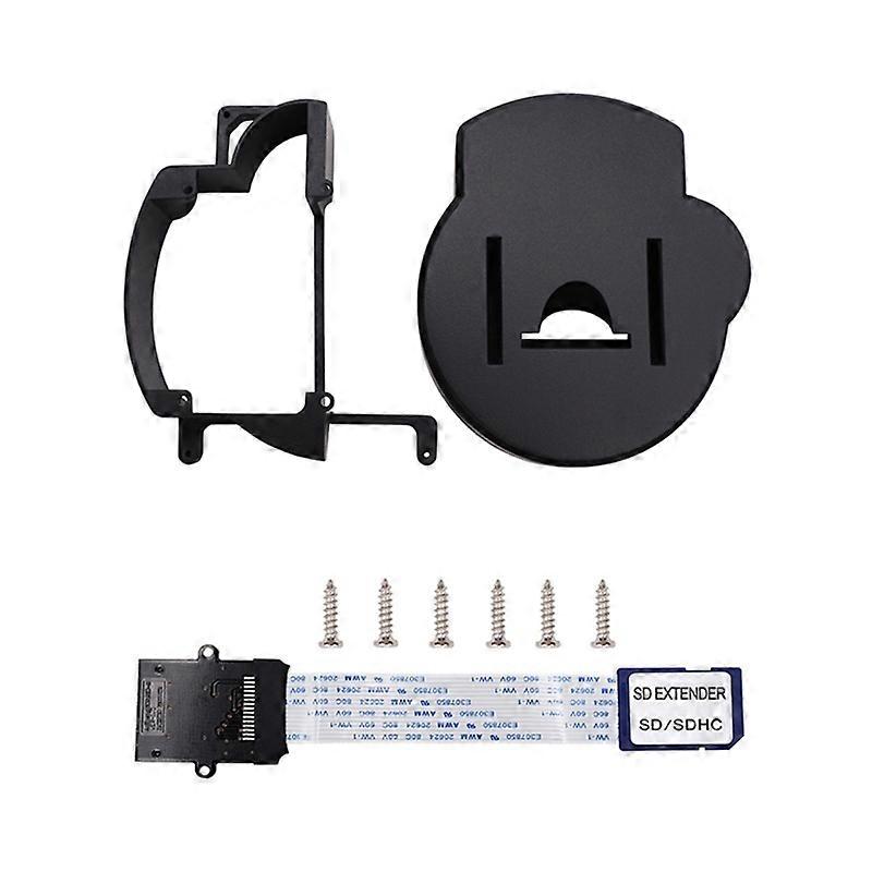 3D Printed Mount Kit with SD Card Extended Cable Extension Adapter/Screwdriver Accessory Set Compatible with NGC GC Loader