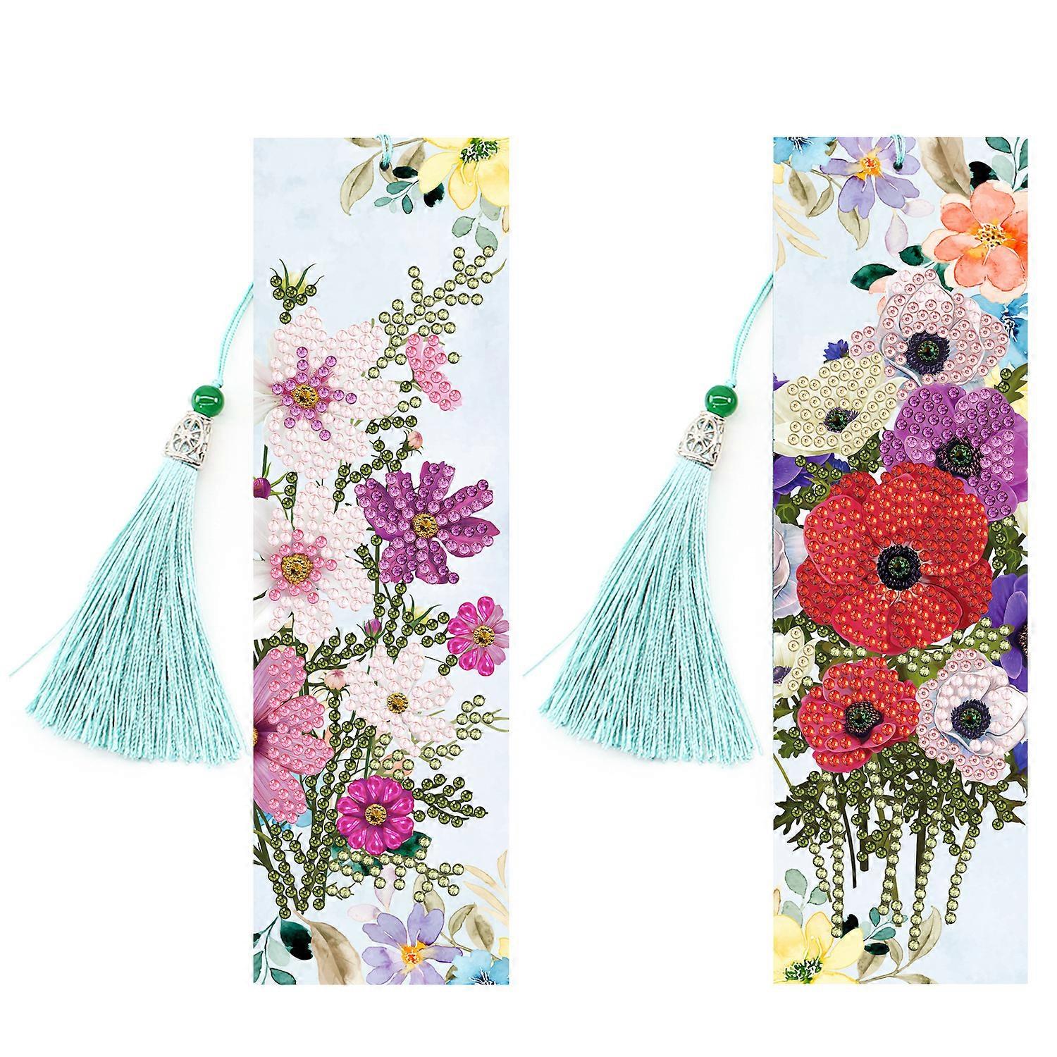 ChristmasDiamond Painting Bookmark(Style 29)