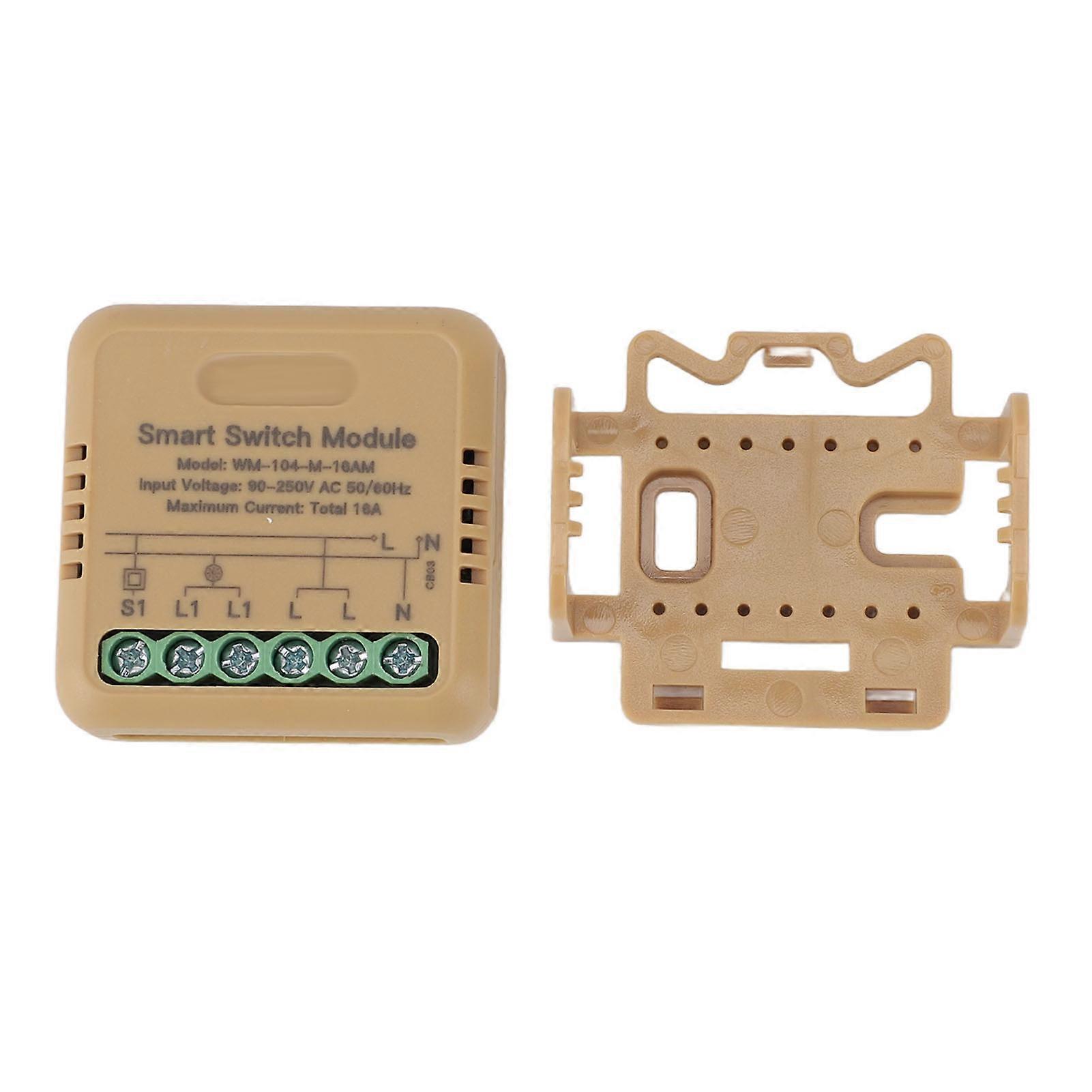 WiFi Relay Switch Module 1 Channel 16A APP Remote Control Voice Control Timer Smart Dimmer Light Switch Module for Tuya AC