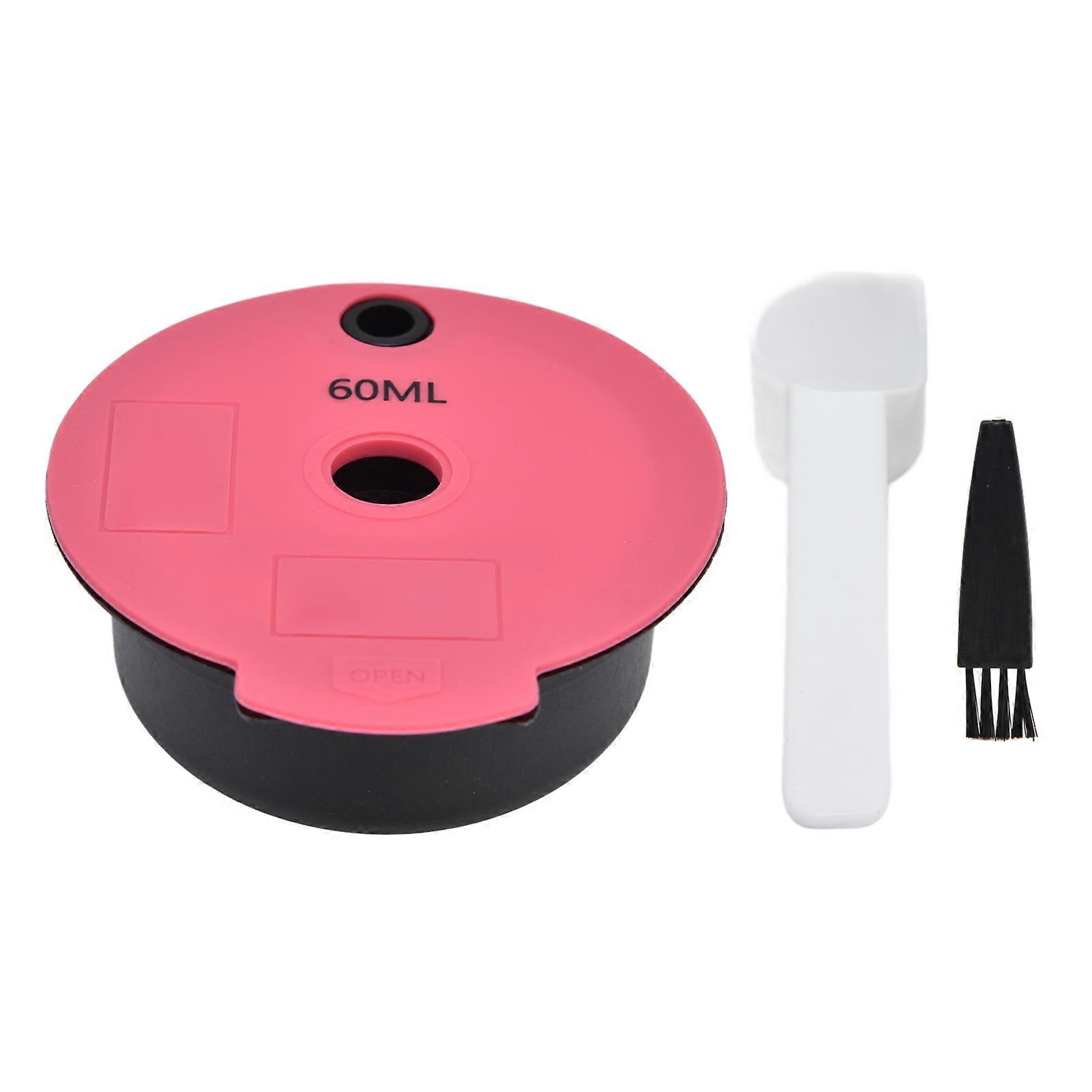 Tasse à capsules de café réutilisable Tasse à capsules rechargeable Filtre à capsules rose pour TYPE CTPM1260ml