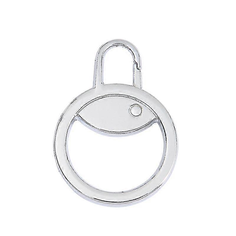 1pc Zipper Pull Replacement Rep Kit Slider Pull Tab Fixer Metal Zippers