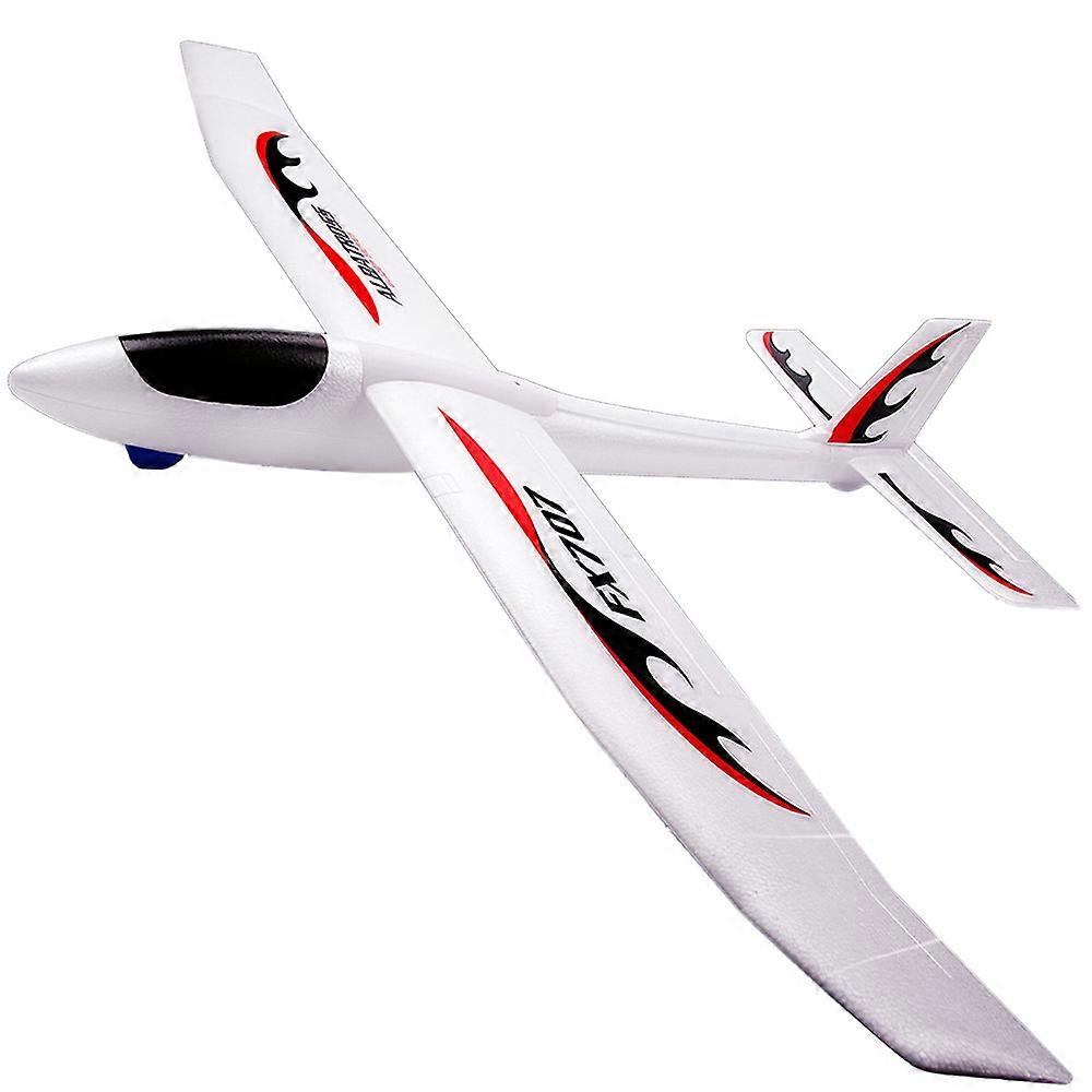 FX707S Remote Control Aircraft Hand Launch Glider Plane Throwing Remote Control Aircraft Soft Foam Remote Control Aircraft Aircraft Model DIY Toys for