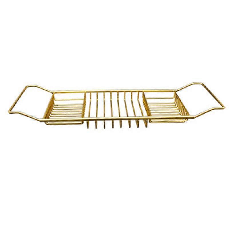 Badekarstativ Multifunktionelt teleskopisk skridsikkert stativ Badeværelse Badekar Badekar Mobiltelefon Ho