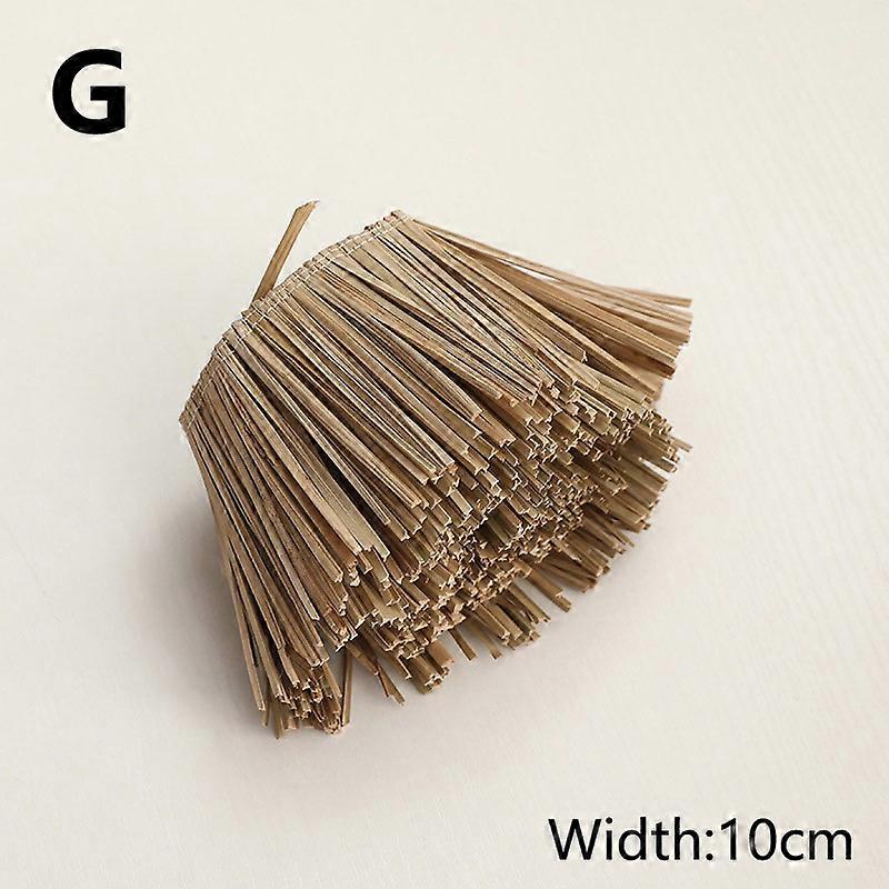 1M Natural Raffia Straw Tassels Study Background Wall Decoration Lafite Grass Garland DIY Craft Wedding Party Home Ornament